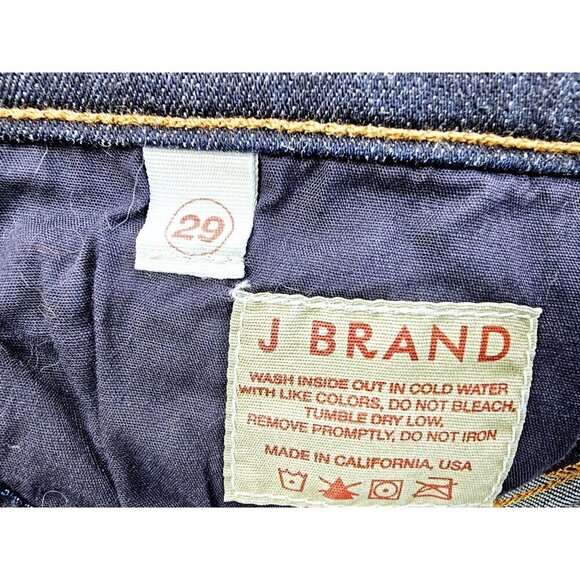 J. Brand Size 29X34 Womens Enchanted Bootcut Blue Denim Made In The USA Jeans - Picture 5 of 13